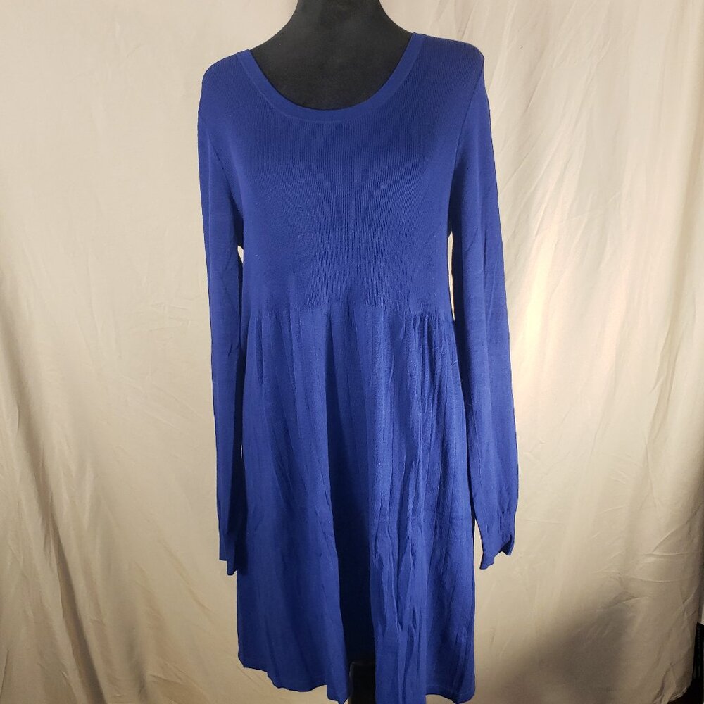 Tu Women's Blue Knit Dress Size 16